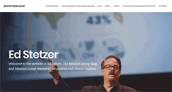 Desktop Screenshot of edstetzer.com